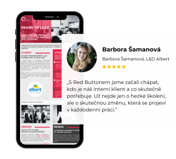 Ready to lead od Red Button EDU - leadershipový program Albert